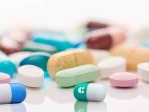 A picture of medicine with the System C logo on.