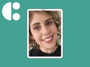 A picture of our clinician spotlight: Iolanda Pedrosa.