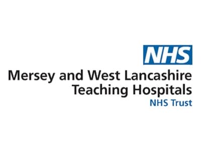 Mersey and West Lancashire Teaching Hospitals NHS Trust logo.