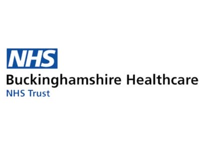 Buckinghamshire Healthcare NHS Trust logo.