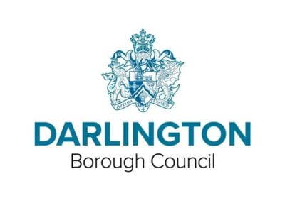 Darlington Borough Council logo.